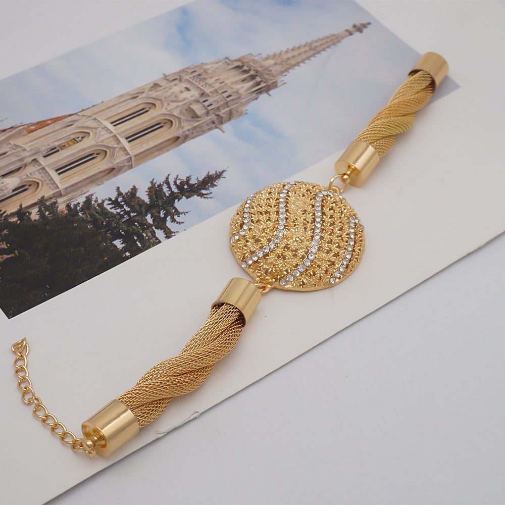 Fine Gold Jewelry Set(Shipping 10-14 Days)