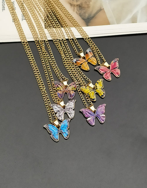 Load image into Gallery viewer, Butterfly Pendant Necklace(Shipping 10-14 Days)
