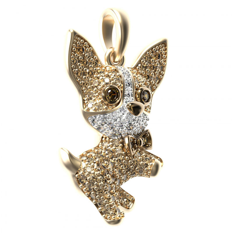 Chihuahua Dog Necklace Pendant(Shipping 10-14 Days)