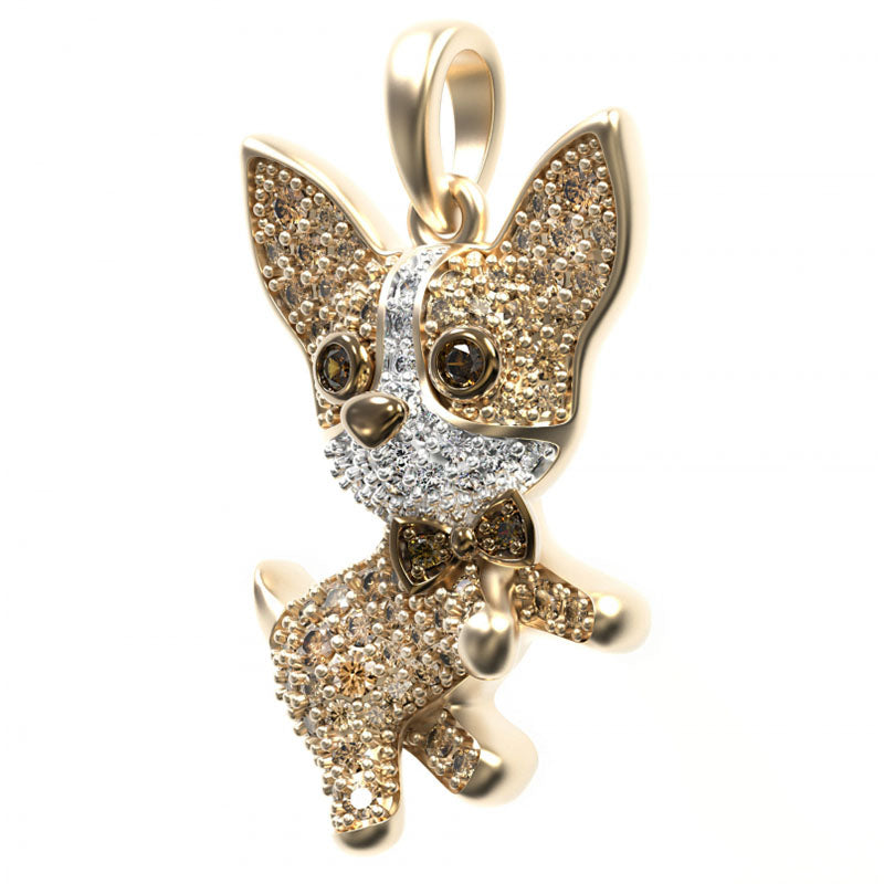 Chihuahua Dog Necklace Pendant(Shipping 10-14 Days)