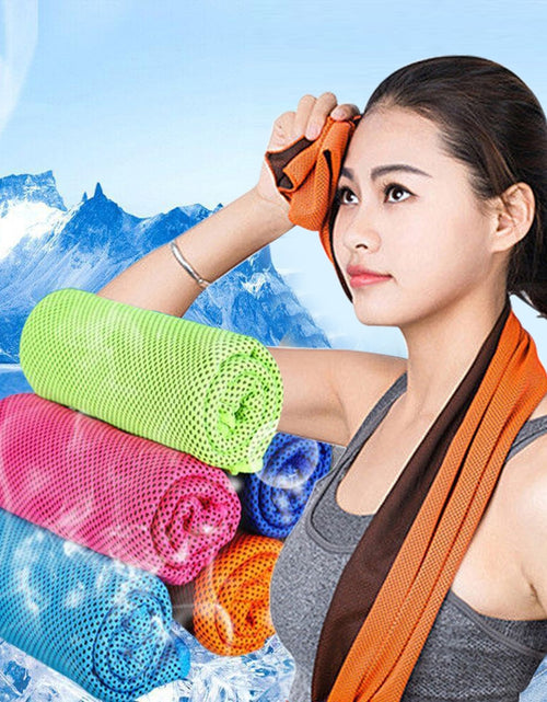 Load image into Gallery viewer, Microfiber Rapid Cooling Sport Towel(Shipping 10-14 Days)
