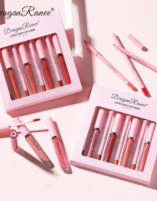 Load image into Gallery viewer, 4pcs Lip Gloss Lip Liner Pen Set(Shipping 10-14 Days)
