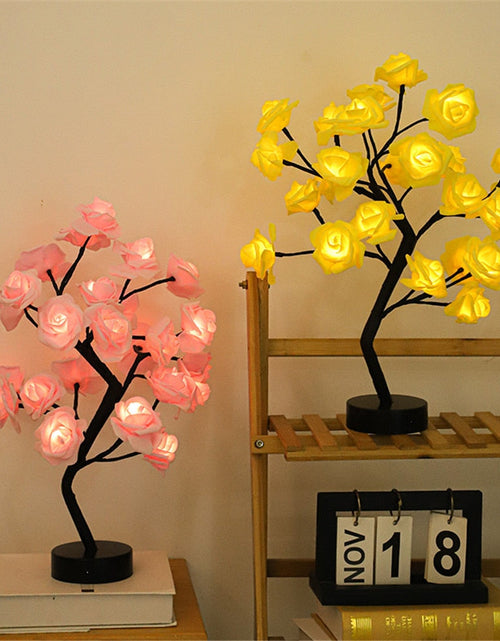 Load image into Gallery viewer, Blossom Bliss Glowing Rose Tree(Shipping 10-14 Days)
