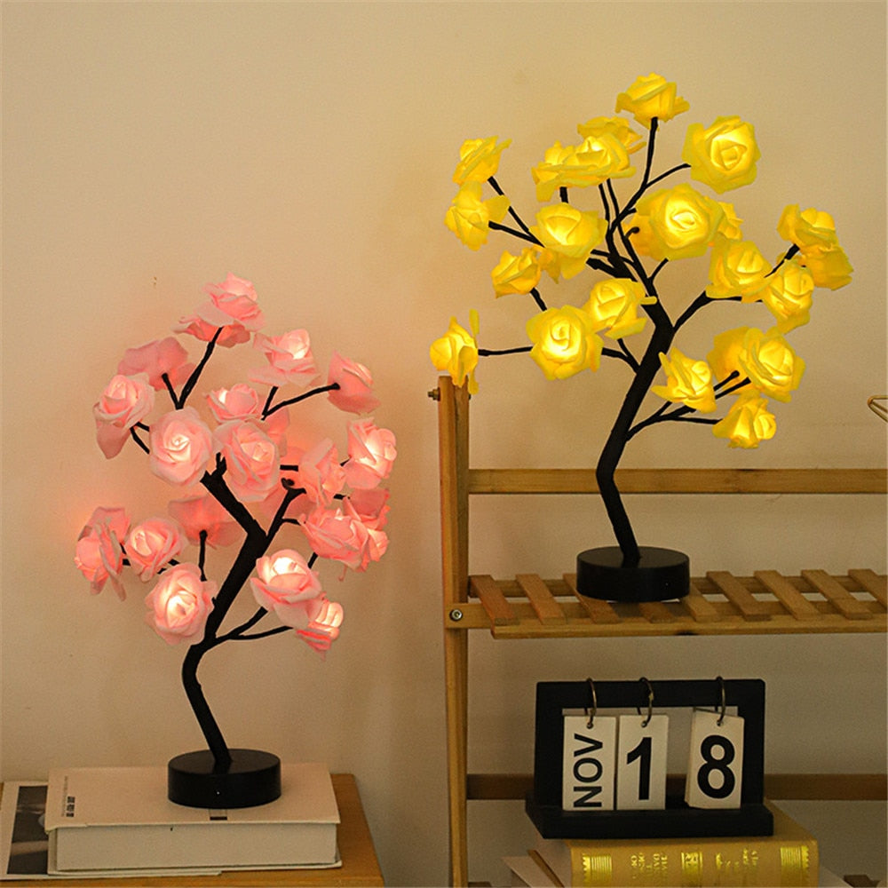 Blossom Bliss Glowing Rose Tree(Shipping 10-14 Days)