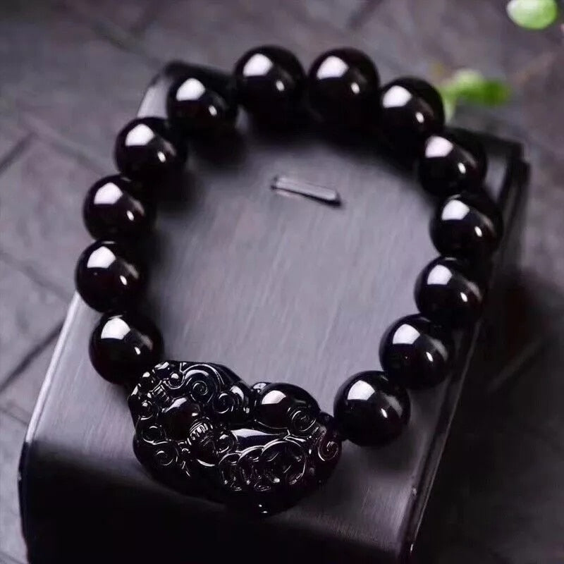 Obsidian Bracelet(Shipping 10-14 Days)