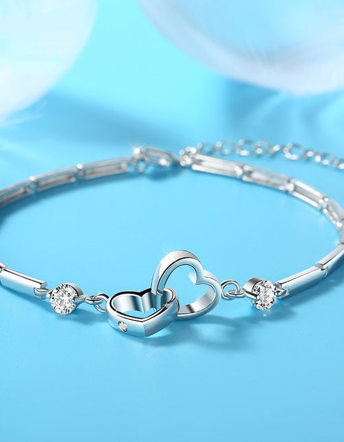 Load image into Gallery viewer, Double Heart Bracelet(Shipping 10-14 Days)
