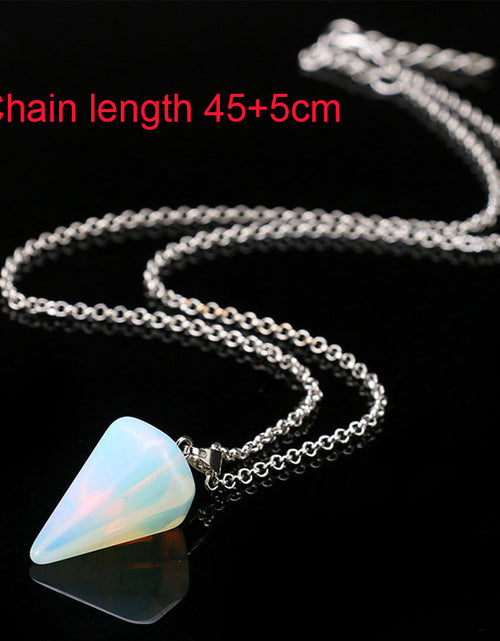 Load image into Gallery viewer, Natural Stone Pendant Necklace(Shipping 10-14 Days)
