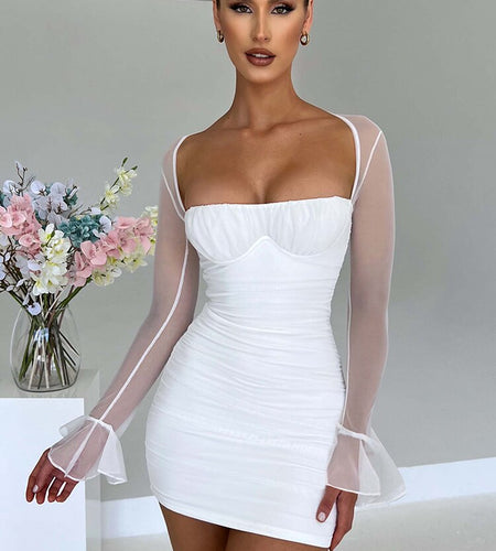 Elegant Backless Sexy Mini Dress(Shipping 10-14 Days)