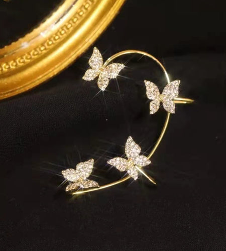 Butterfly Ear Clip(Shipping 10-14 Days)