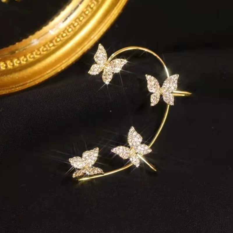 Butterfly Ear Clip(Shipping 10-14 Days)