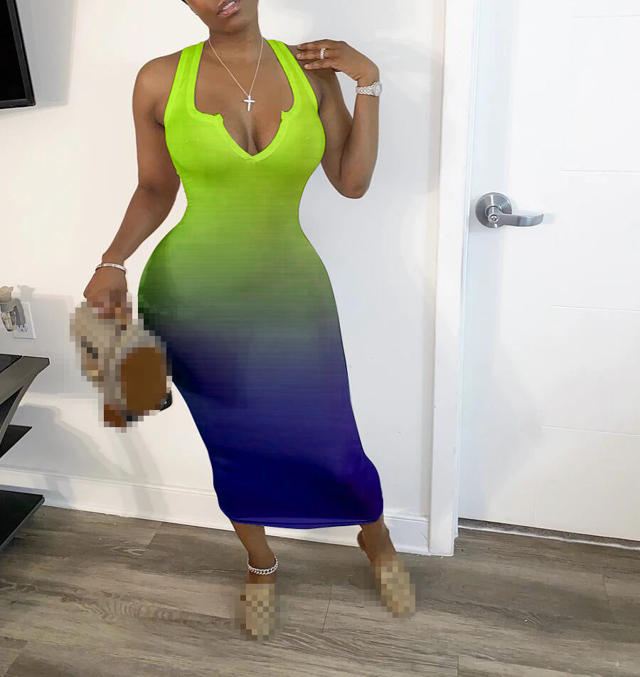 V-Neck Summer Dress(Shipping 10-14 Days)