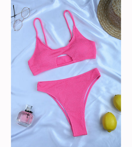 Rib Bikini Set(Shipping 10-14 Days)