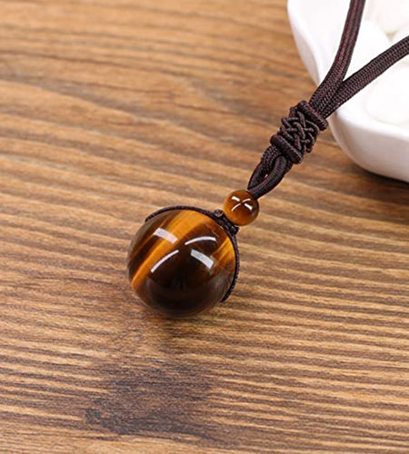 Tiger Eye Stone Pendant Necklace(Shipping 10-14 Days)