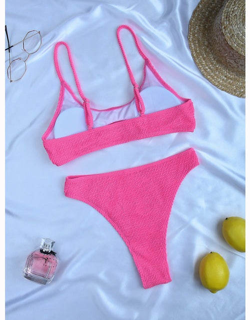 Load image into Gallery viewer, Rib Bikini Set(Shipping 10-14 Days)
