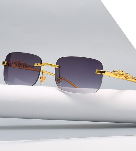 Rimless Square Sunglasses(Shipping 10-14 Days)