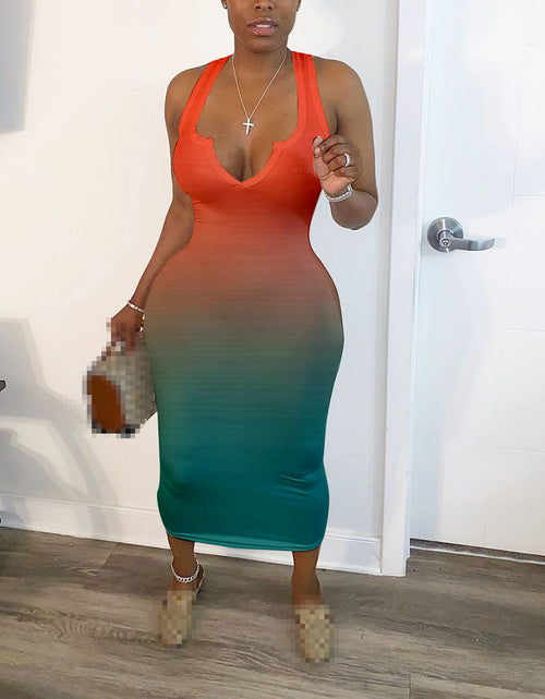 Load image into Gallery viewer, V-Neck Summer Dress(Shipping 10-14 Days)
