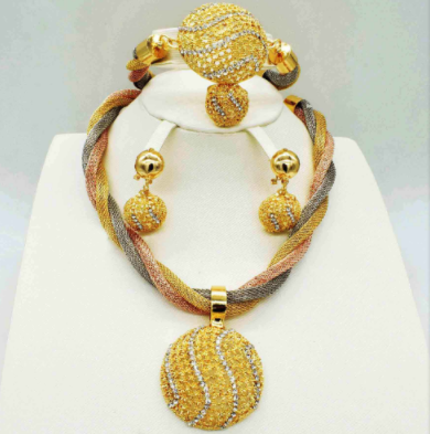 Load image into Gallery viewer, Fine Gold Jewelry Set(Shipping 10-14 Days)
