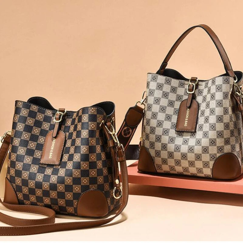 2023 Female Tote Bag Designers Luxury Handbags Printed Bucket Simple Women Bag Famous Brand Shoulder Bag Ladies Bolsos (Shipping 10-14 Days )