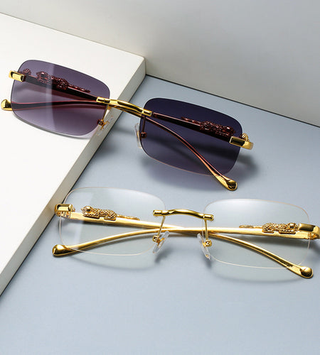 Rimless Square Sunglasses(Shipping 10-14 Days)