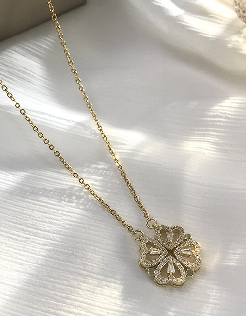 Load image into Gallery viewer, Folding Heart Shaped Necklace(Shipping 10-14 Days)
