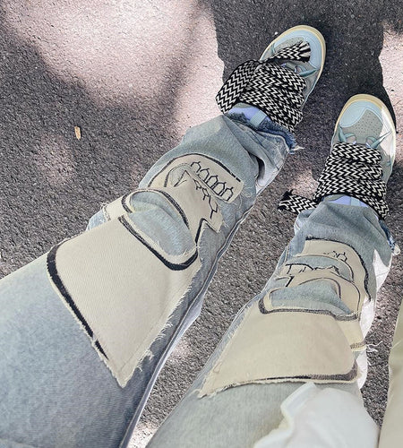 Printed Skull Jeans(Shipping 10-14 Days)