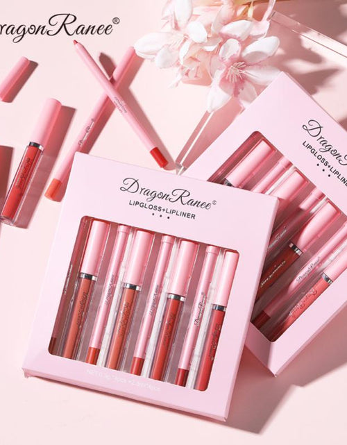 Load image into Gallery viewer, 4pcs Lip Gloss Lip Liner Pen Set(Shipping 10-14 Days)
