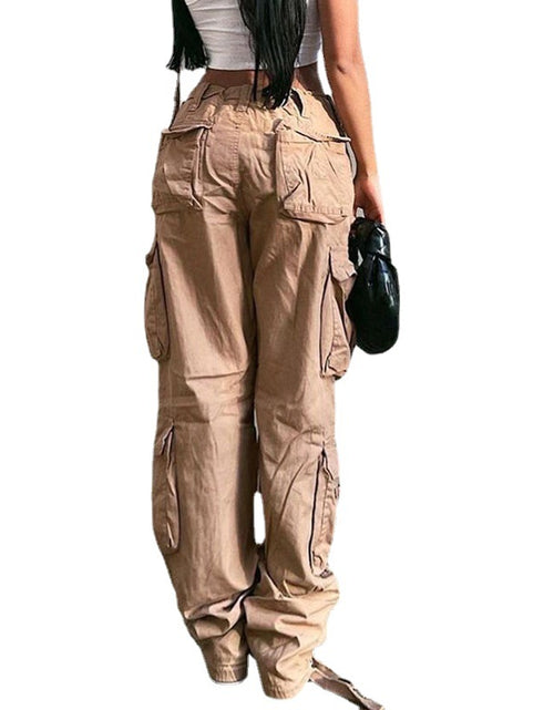 Load image into Gallery viewer, Cargo Solid Baggy Pants(Shipping 10-14 Days)
