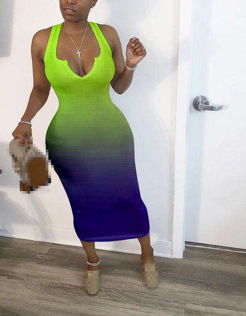 Load image into Gallery viewer, V-Neck Summer Dress(Shipping 10-14 Days)
