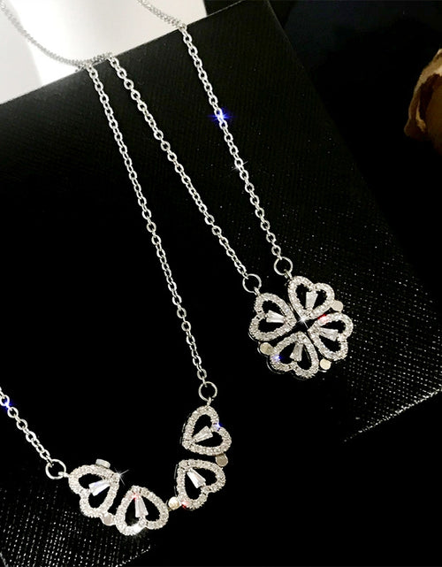 Load image into Gallery viewer, Folding Heart Shaped Necklace(Shipping 10-14 Days)
