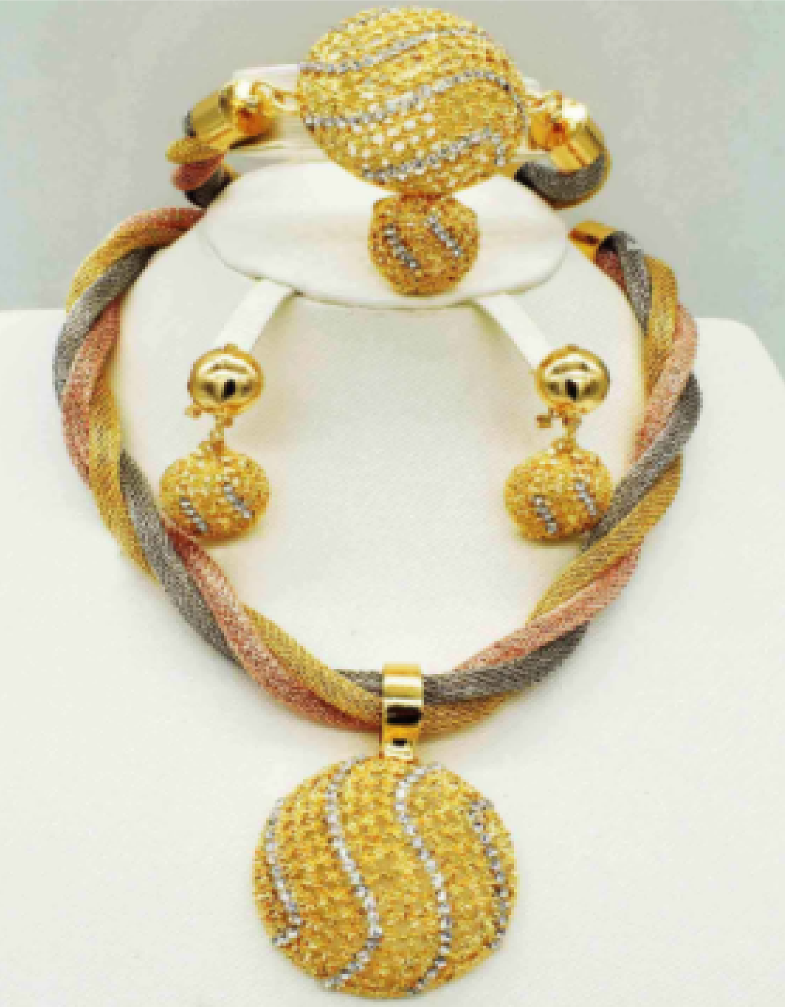 Fine Gold Jewelry Set(Shipping 10-14 Days)