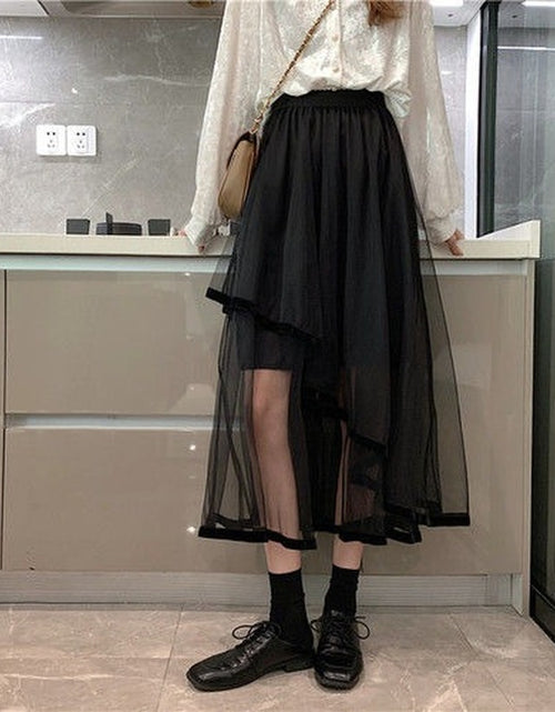 Load image into Gallery viewer, Women Solid Korean Style Women Skirt(Shipping 10-14 Days)

