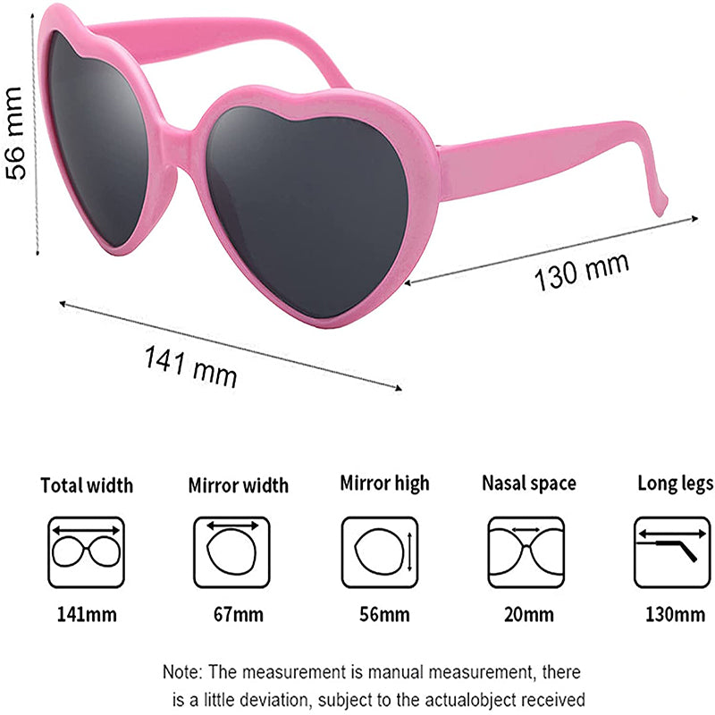 Heart Shaped Sunglasses(Shipping 10-14 Days)