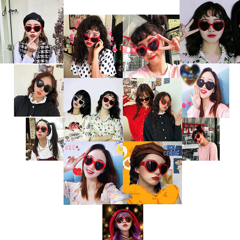 Heart Shaped Sunglasses(Shipping 10-14 Days)