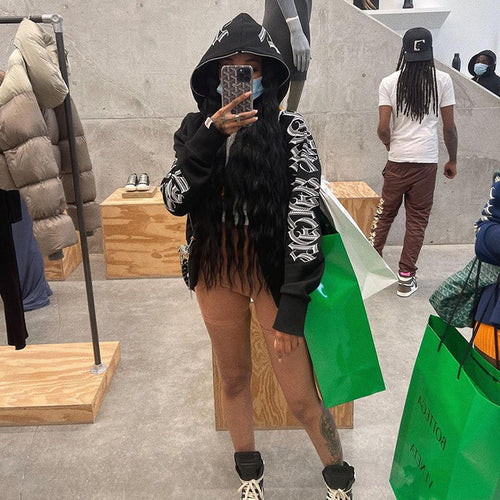 Load image into Gallery viewer, Star Letter Print Hoodies(Shipping 10-14 Days)

