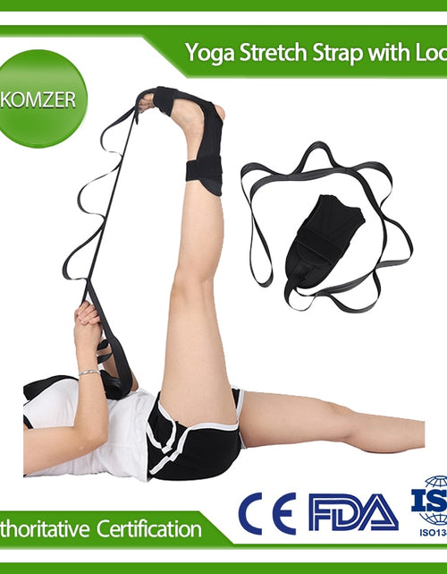 Load image into Gallery viewer, Yoga Stretch Strap(Shipping 10-14 Days)
