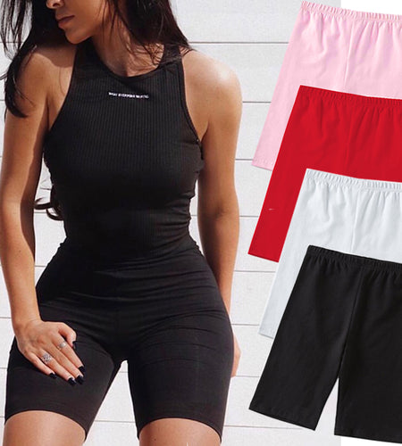 4 Color Athleisure Cycling Shorts(Shipping 10-14 Days)