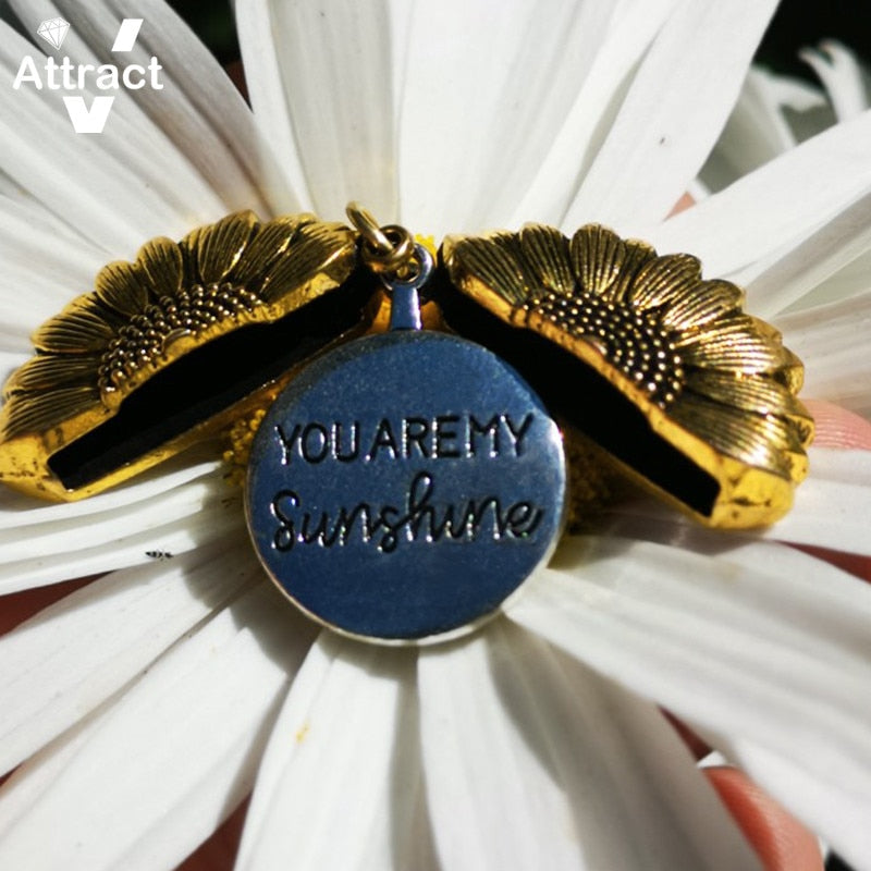 Sunflower Pendant Necklace(Shipping 10-14 Days)