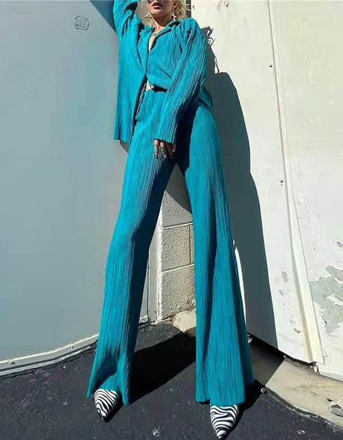 Load image into Gallery viewer, Two Piece Long Sleeve Suit(Shipping 10-14 Days)
