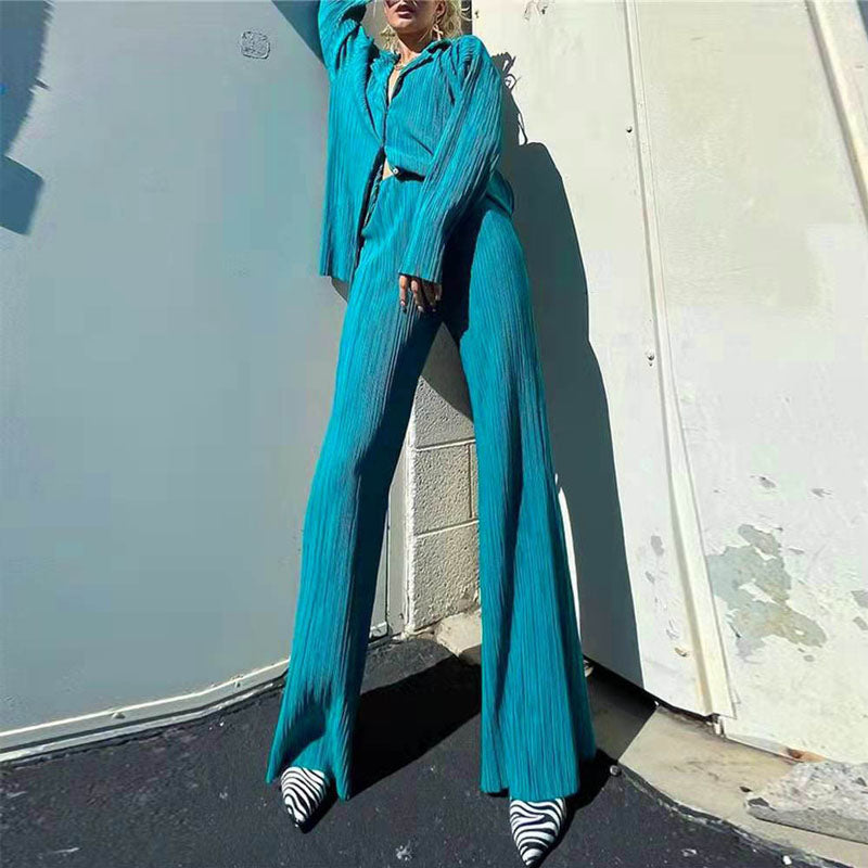 Two Piece Long Sleeve Suit(Shipping 10-14 Days)