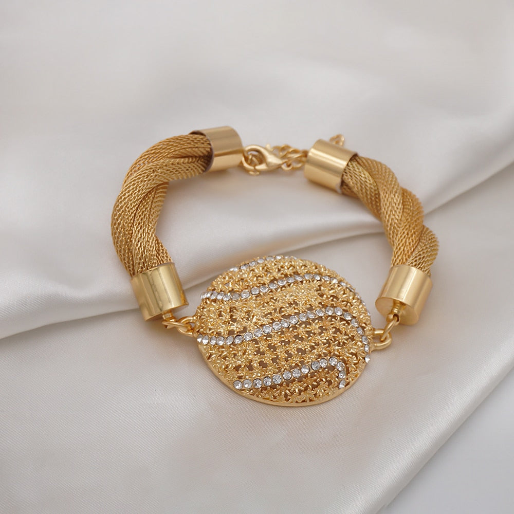 Fine Gold Jewelry Set(Shipping 10-14 Days)