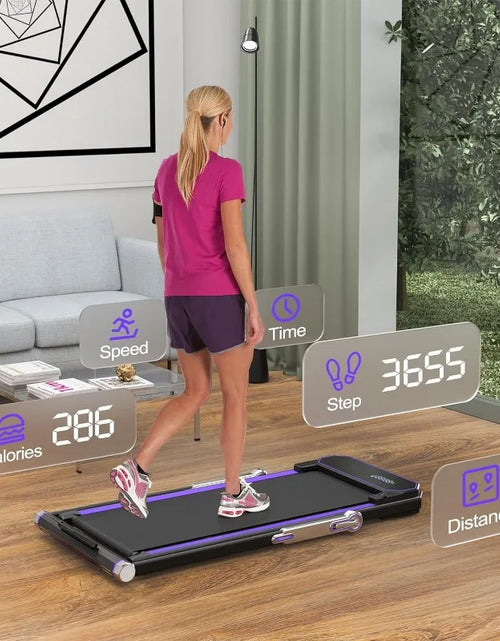 Load image into Gallery viewer, Walking Pad Folding Treadmill Electric Walking Running Treadmill for Home Office with Touch Panel &amp; Remote, 2.5HP(Shipping 10-14 Days)
