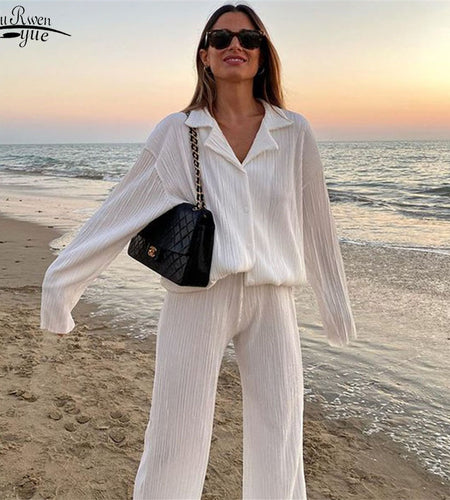 Two Piece Long Sleeve Suit(Shipping 10-14 Days)
