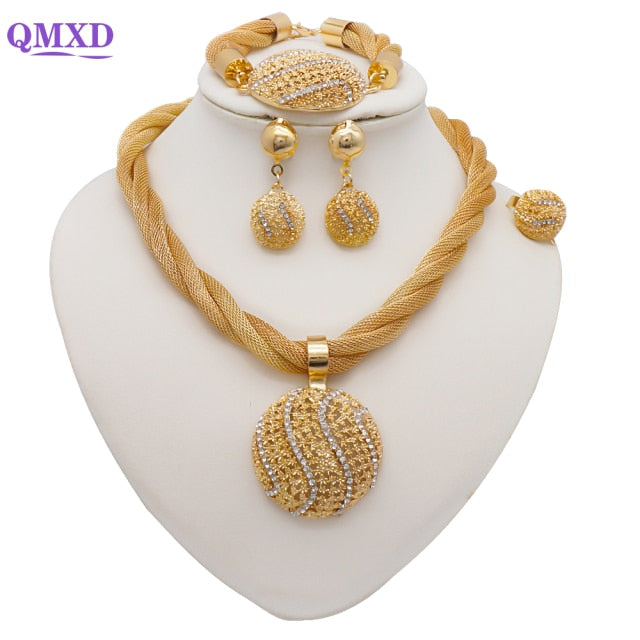 Fine Gold Jewelry Set(Shipping 10-14 Days)