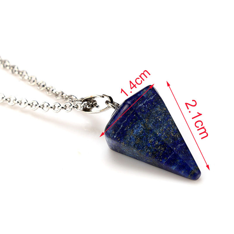 Natural Stone Pendant Necklace(Shipping 10-14 Days)