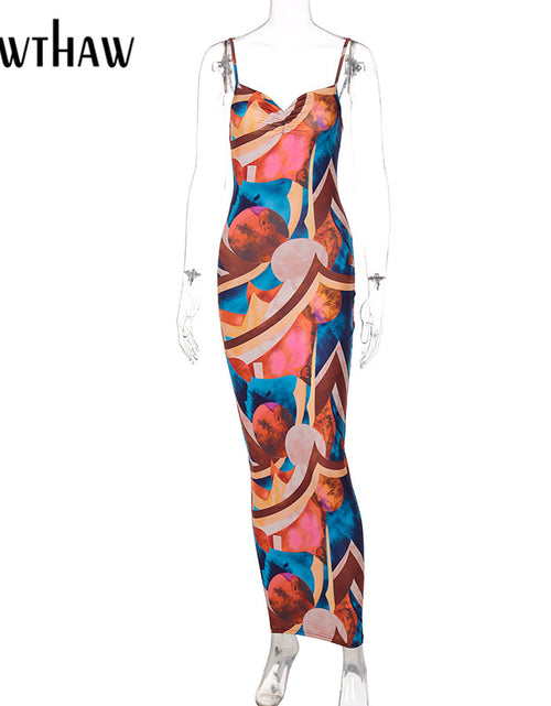 Load image into Gallery viewer, Long Pencil Strap Dress(Shipping 10-14 Days)
