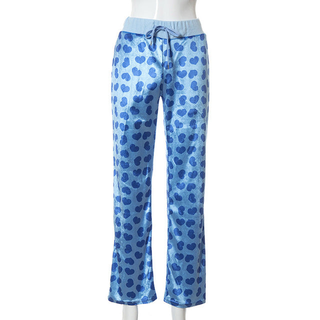 2pc Set Love Printed Hooded Cardigan(Shipping 10-14 Days)