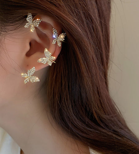 Butterfly Ear Clip(Shipping 10-14 Days)
