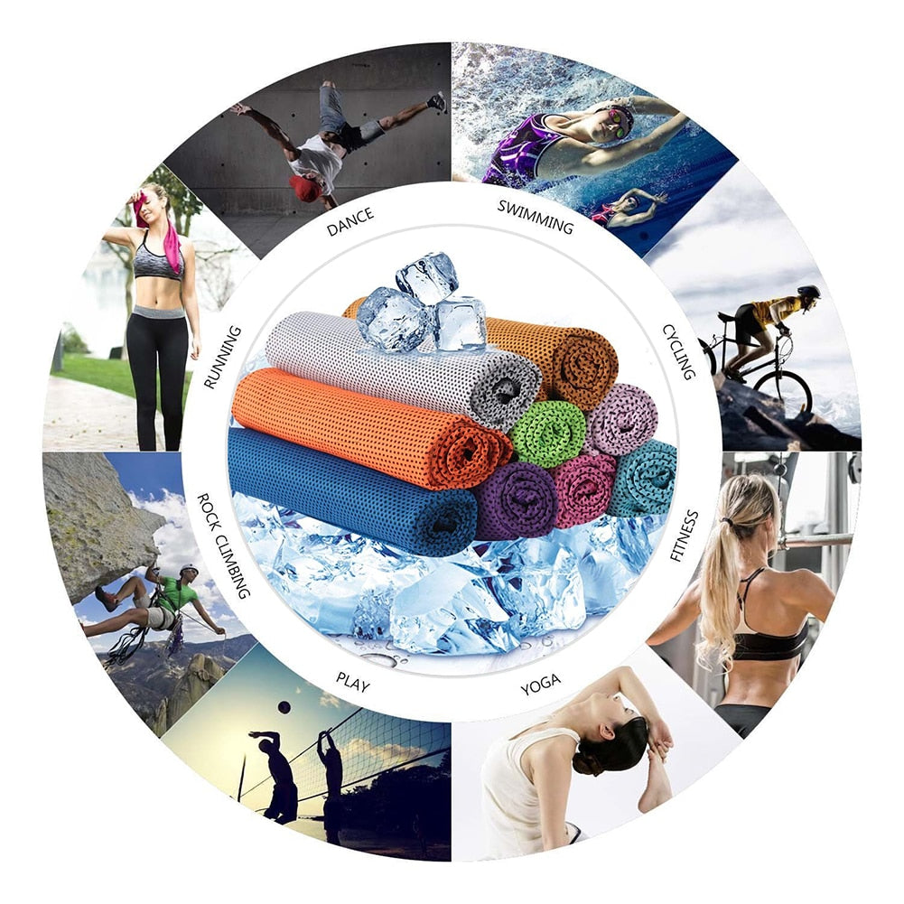 Microfiber Rapid Cooling Sport Towel(Shipping 10-14 Days)