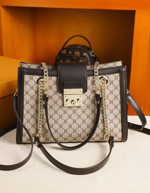 Load image into Gallery viewer, 2024 new leather women's bag designer brand senior light luxury atmosphere large capacity hand bill of lading shoulder bag (Shipping 10-14 Days)
