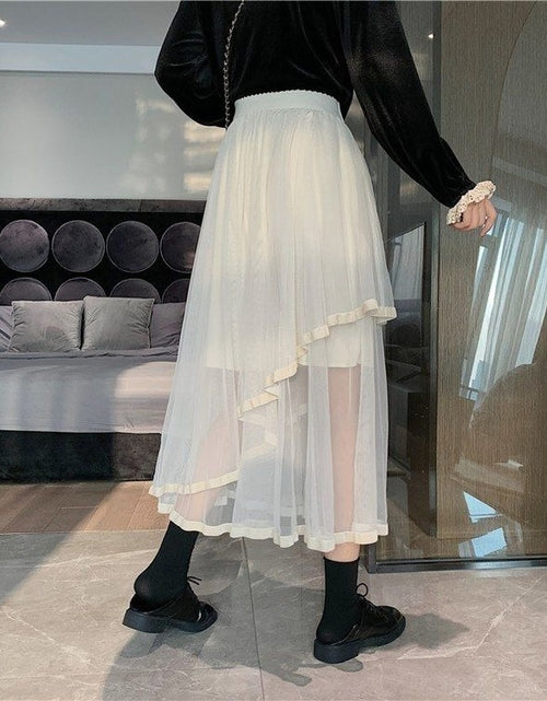 Load image into Gallery viewer, Women Solid Korean Style Women Skirt(Shipping 10-14 Days)
